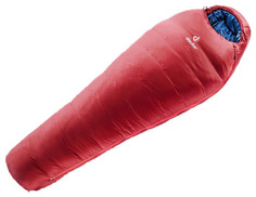 Спальный мешок Deuter Orbit -5 красный, левый