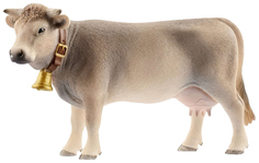 Фигурка животного Schleich Бурая швицкая корова 13874