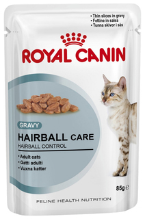 Влажный корм для кошек ROYAL CANIN Hairball Care, мясо, 12шт, 85г
