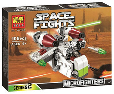 Конструктор Shantou Gepai Space Fights Microfighters 105 деталей 10363