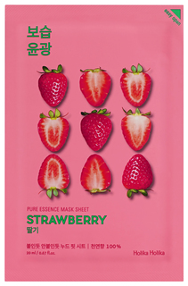 Маска для лица Holika Holika Pure essence Mask Sheet Strawberry 20 мл