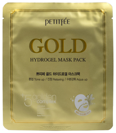 Маска для лица PETITFEE гидрогелевая с золотом, 32 гр
