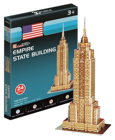 Пазл Cubic Fun 3D S3003 Эмпайр-стейт-билдинг (мини серия)