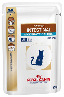 Влажный корм для кошек ROYAL CANIN Gastro Intestinal, диетический, мясо, 100г