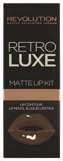 Набор декоративной косметики Makeup Revolution Retro Luxe Kits Matte Glory 2 шт