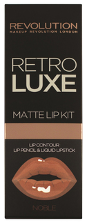 Набор декоративной косметики Makeup Revolution Retro Luxe Kits Matte Noble 2 шт