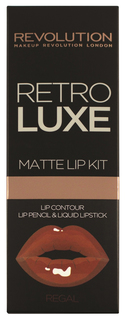 Набор декоративной косметики Makeup Revolution Retro Luxe Kits Matte Regal 2 шт