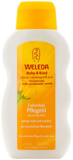 Масло с календулой для младенцев Weleda с нежным ароматом 200 мл