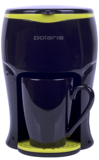 Кофеварка капельного типа Polaris PCM 0109 Black/Green