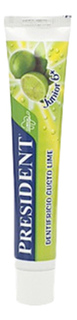 Детская зубная паста PRESIDENT Junior со вкусом лайма 50 мл