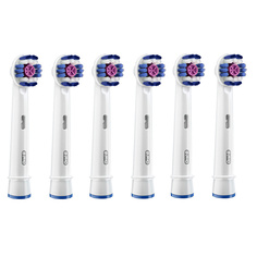 Насадка для электрической зубной щетки Oral-B EB18 3D White 4+2 шт