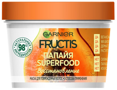 Маска для волос Garnier Fructis Superfood Папайя 390 мл