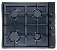 Встраиваемая варочная панель газовая Candy CLGC 64SGGH Black