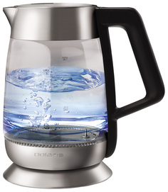 Чайник электрический Polaris PWK 1873CGLD Black/Silver