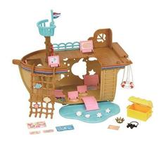 Игровой набор sylvanian families детская площадка: сокровища морей
