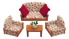 Игровой набор Sylvanian Families Мягкая мебель для гостиной