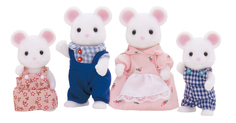Игровой набор Sylvanian Families Семья Белых Мышей