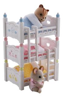 Игровой набор Sylvanian Families Трехъярусная кровать