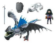 Игровой набор Playmobil PLAYMOBIL Драконы: Драго и Громокоготь