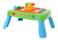 Конструктор пластиковый Molto Bloks розовый Полесье