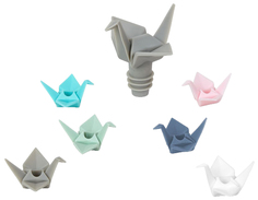 Набор из пробки для бутылки и маркеров для бокалов origami Umbra