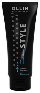 Гель для укладки Ollin Professional Style Wet Gel Medium 200 мл