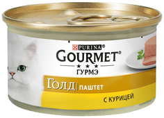 Консервы для кошек Gourmet Gold, курица, 12шт, 85г