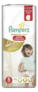 Подгузники-трусики Pampers Premium Care Pants 5 (12-18 кг), 40 шт.