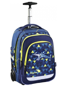 Ранец на колесах Step By Step BaggyMax Trolley Spaceship Синий Hama