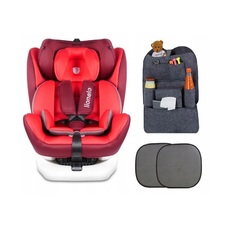 Автокресло Lionelo LO-Bastiaan isofix 360 Red (0-36 кг)