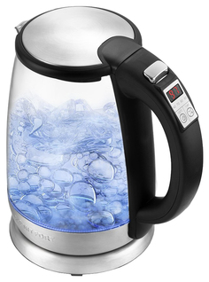 Чайник электрический Kitfort КТ-628 Silver/Black
