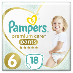 Подгузники-трусики PAMPERS Premium Care Pants Extra Large (15+ кг) 18 шт.