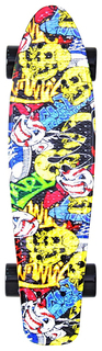 Скейтборд Y-Scoo Fishskateboard Print 22" 401G-С с сумкой Cartoon