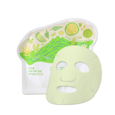 Маска для лица тканевая осветляющая Ciracle From Jeju Citrus Sudachi Whitening Mask