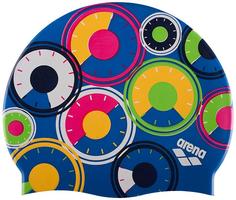 Шапочка для плавания Arena Print Junior 94171 разноцветная (721)