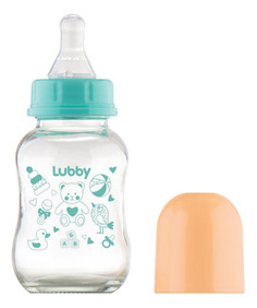 Детская бутылочка LUBBY С силиконовой соской 120 мл