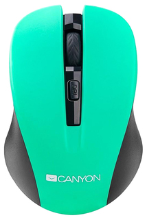 Мышь Canyon CNE-CMSW1GR зеленая
