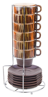 Кофейный сервиз Bekker BK-6807 Коричневый