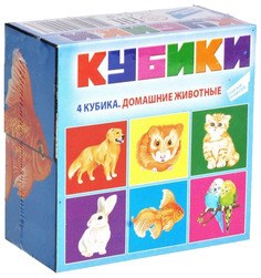 Кубики для настольных игр Dream makers Домашние животные KB1609