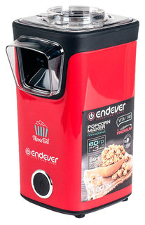 Попкорница Endever Vita-140 Красный, черный