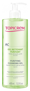 Гель для лица Topicrem AC Gel Nettoyant Purifiant 400 мл