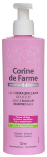Средство для снятия макияжа Corine de Farme Молочко для сухой и чувствительной кожи 200 мл
