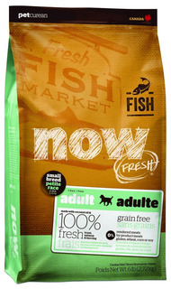 Сухой корм для собак NOW Fresh Adult Small, для мелких пород, лосось, форель, овощи,5,45кг