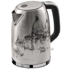 Чайник электрический Polaris PWK 1763CA Italy Silver