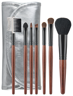 Кисть для макияжа LIMONI Silver Travel Kit 7 шт
