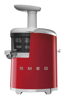 Соковыжималка шнековая Smeg SJF01RDEU red