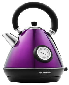Чайник электрический Kitfort КТ-644-4 Black/Purple