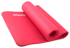 Коврик для йоги Starfit FM-301 NBR красный 12 мм