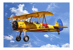 Самолет биплан стирмен pt-13d kaydet, американский Revell
