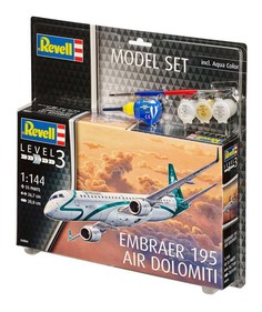 Набор со сборной моделью самолета embraer erj 195 Revell
